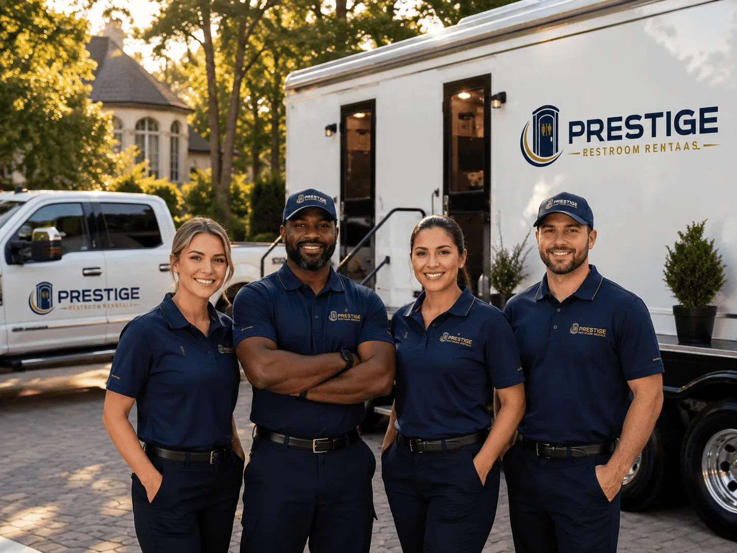 Trusted Luxury Portable Restrooms company in Polvadera, NM